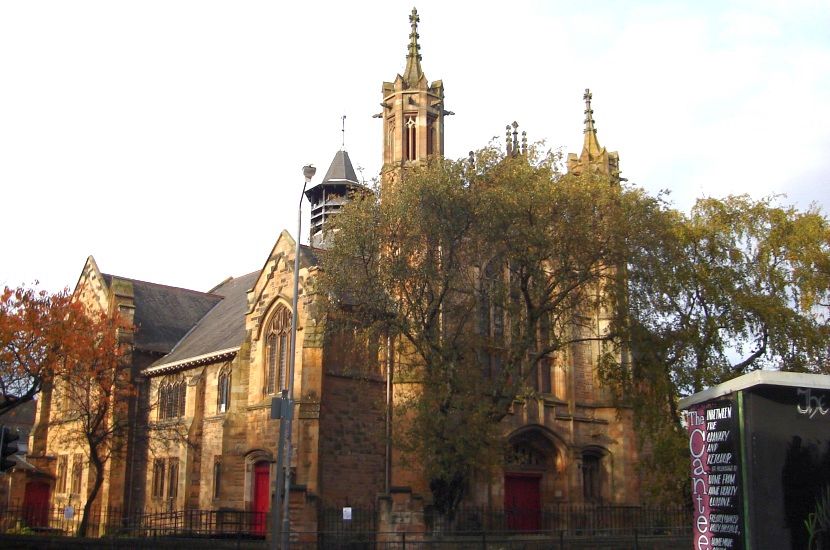 Church at Shawlands Cross in South Side of Glasgow