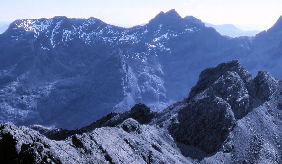 The Main Ridge of the Black Cuillin on the Isle of Skye