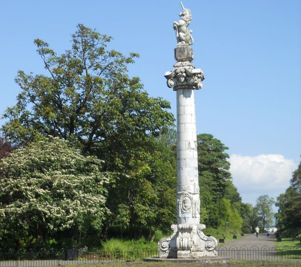 Monument in Springburn Park