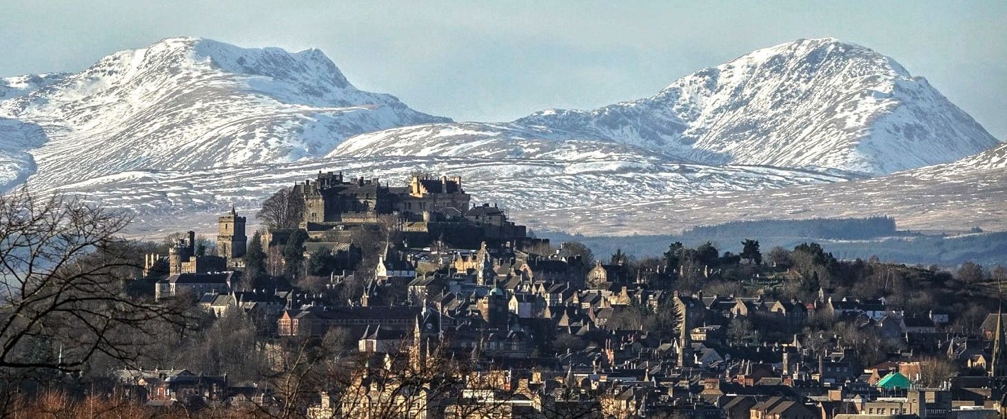 Stuc a Chroin and Ben Vorlich beyond Stirling