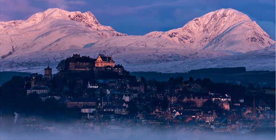 Stuc a Chroin and Ben Vorlich beyond Stirling