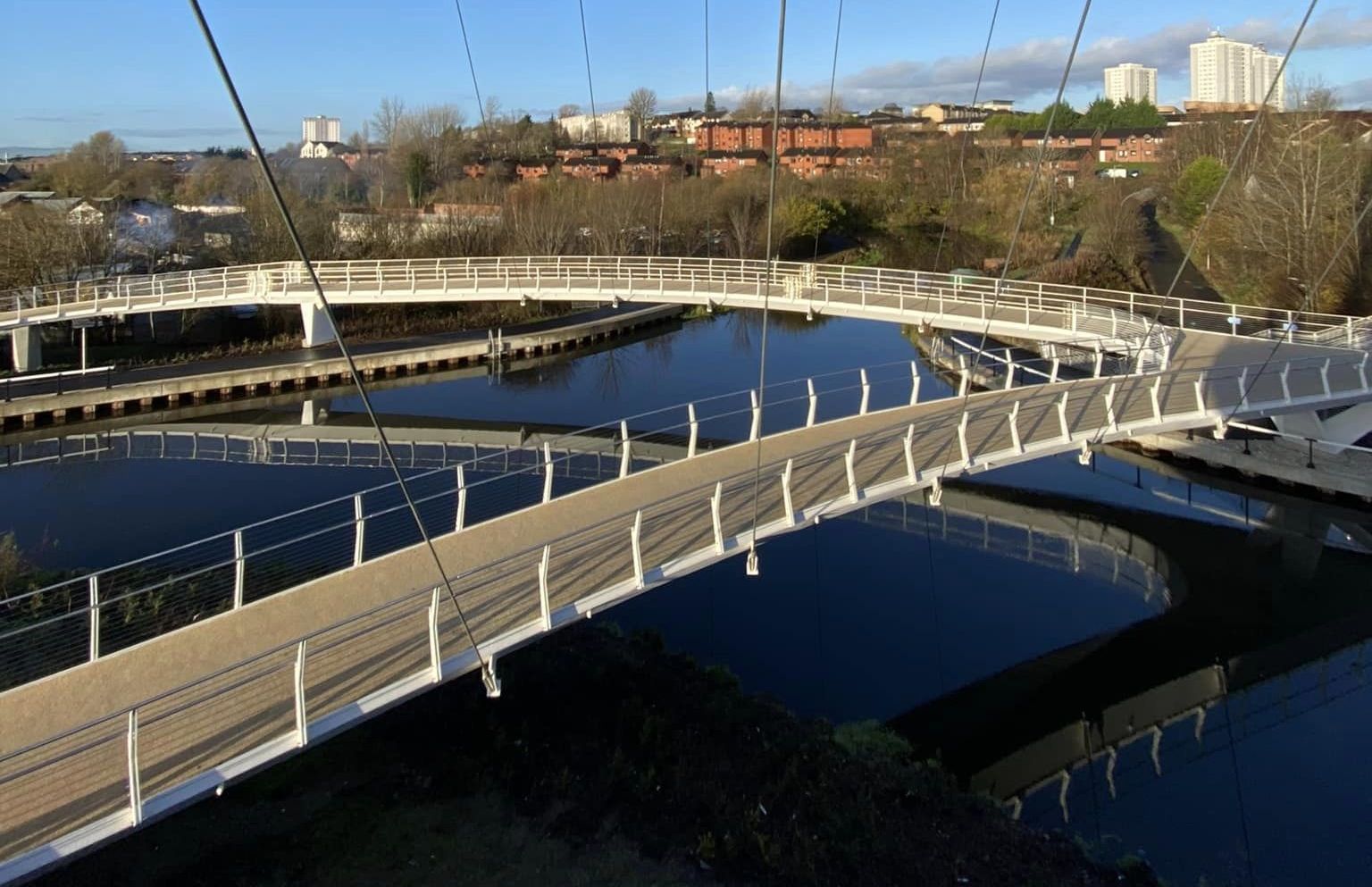 Stockingfield Bridge on Forth and Clyde Canal