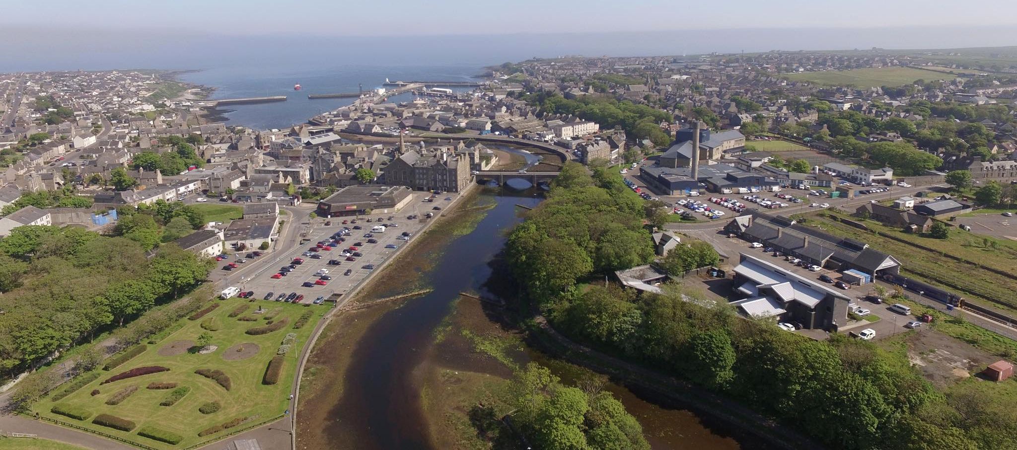 Wick on the North East Coast of Scotland