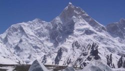 Masherbrum in Pakistan Karakorum