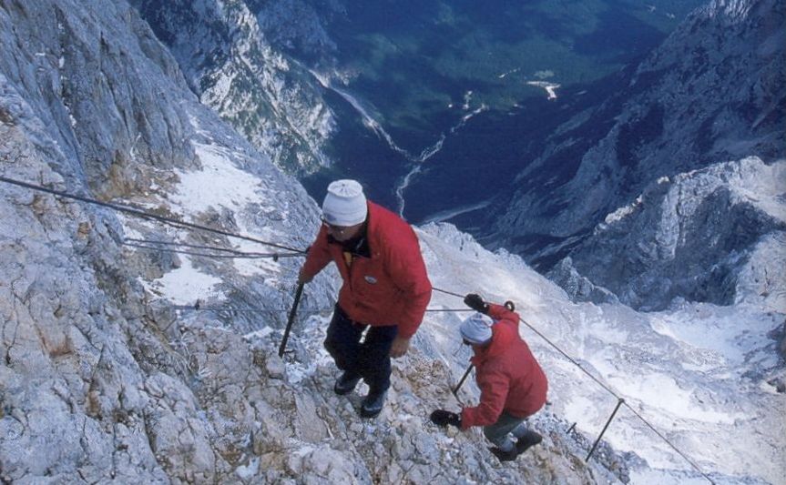 On the ascent of Mount Triglav in the Julian Alps of Slovenia