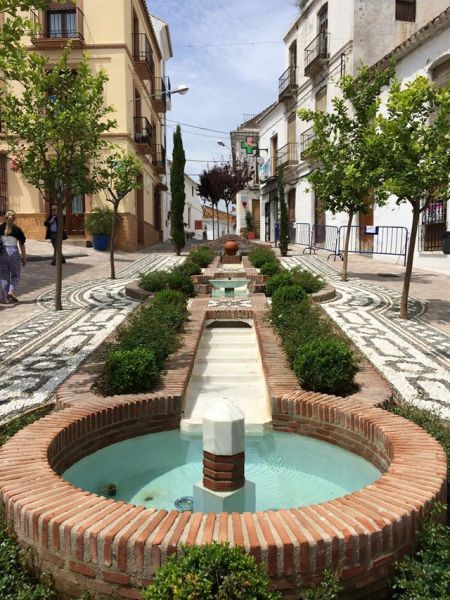 Estepona on the Costa del Sol in Southern Spain