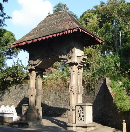 Entrance Arch to Malwatte Vihar in Kandy