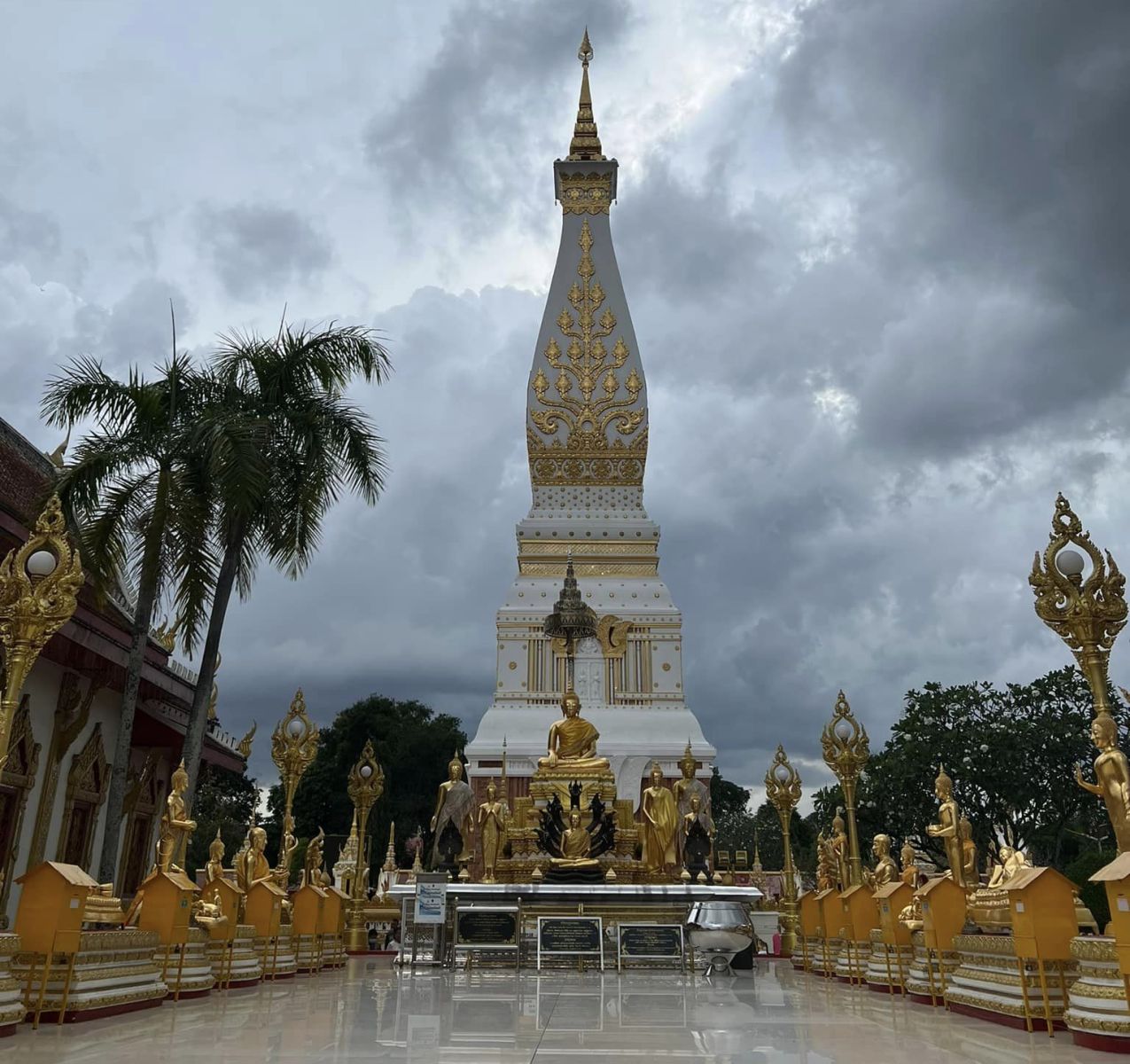 Chedi at Phra That Phanom