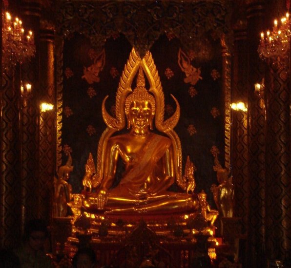 Buddha Image in Wat Phra Si Rattana Mahathat ( Wat Yai )