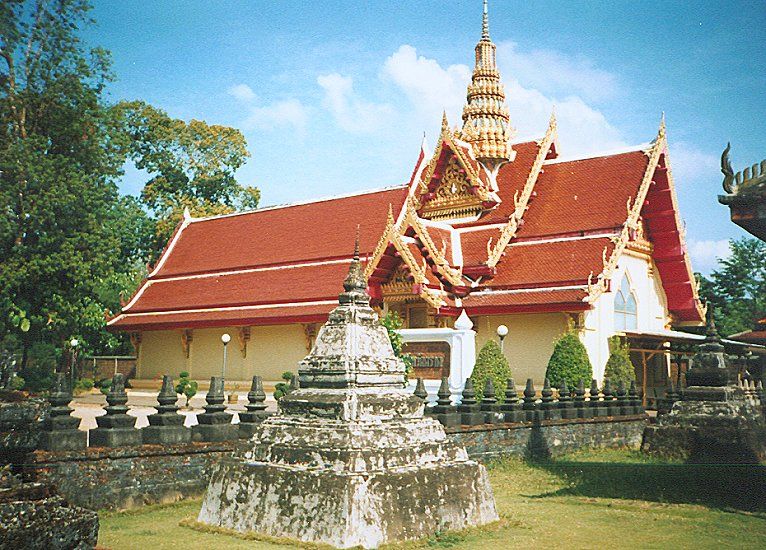 Wat at Khlong Yai in SE Thailand