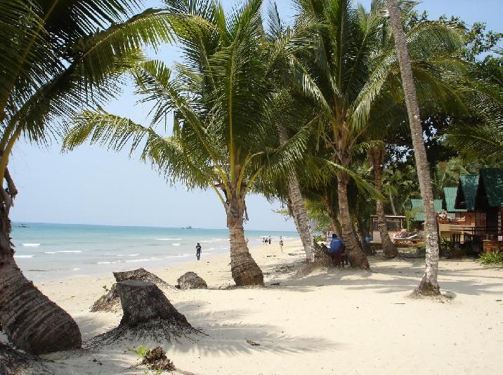 Beach on Koh Chang in SE Thailand
