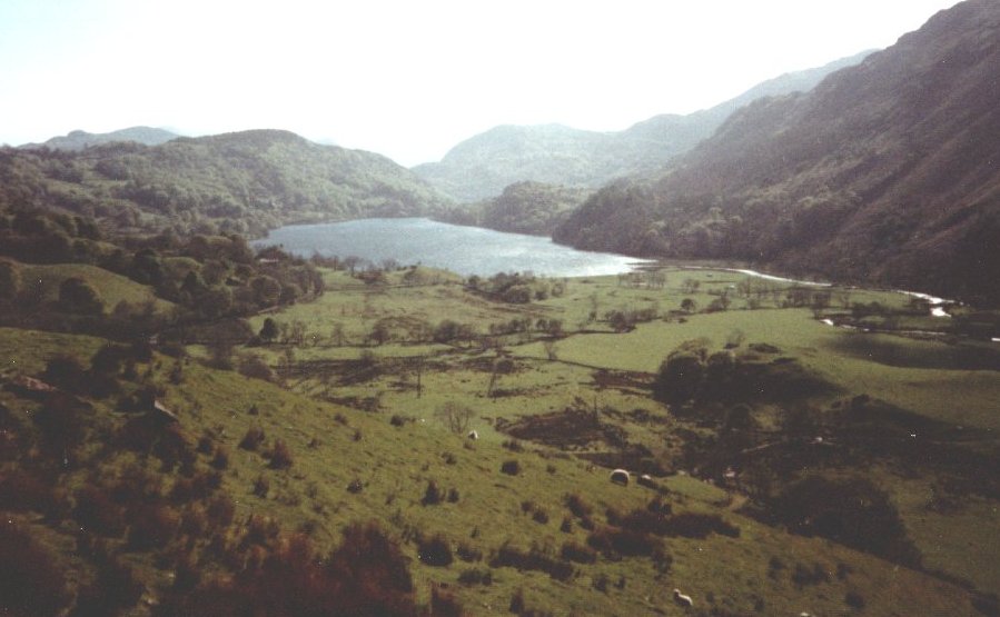 Hills & Valleys of Wales - Lyn Ogden beneath Tryfan