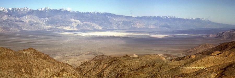 Telescope Peak above Death Valley