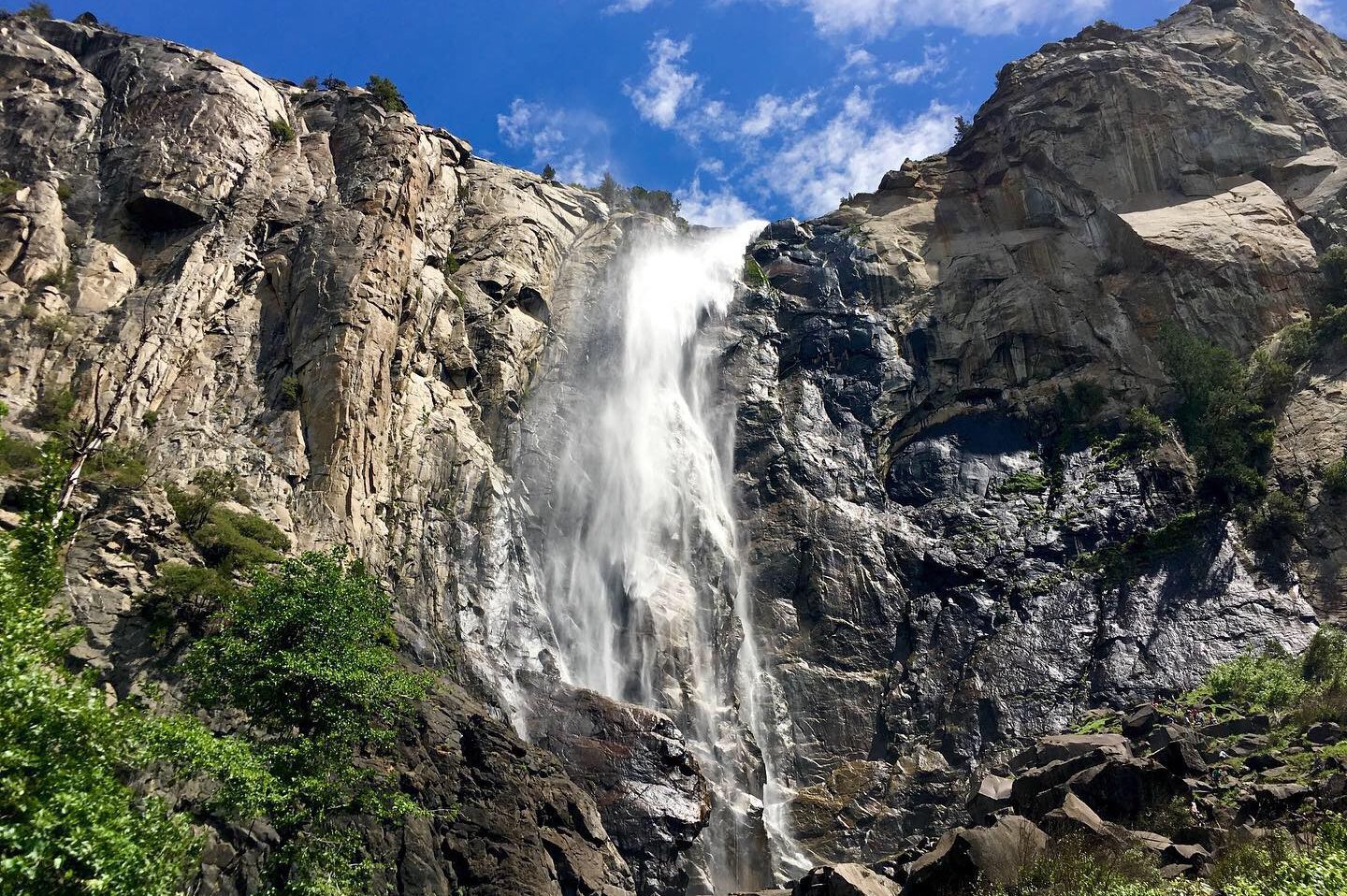 Yosemite Falls in Yosemite Valley, California, USA