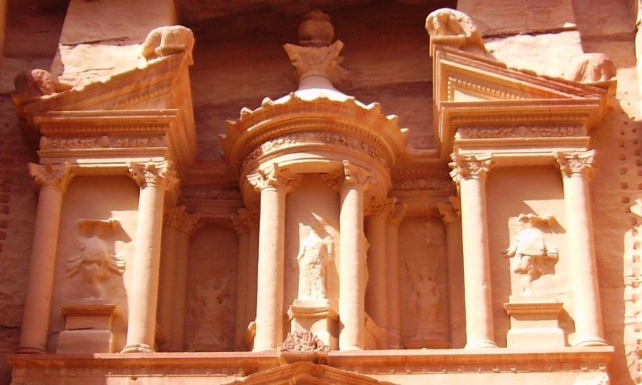 The Treasury at the Ancient City of Petra