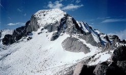 Long's Peak in the Colorado Rocky Mountains in the USA