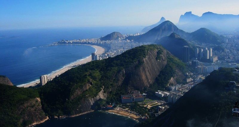 Rio de Janeiro, capital city of Brazil in South America