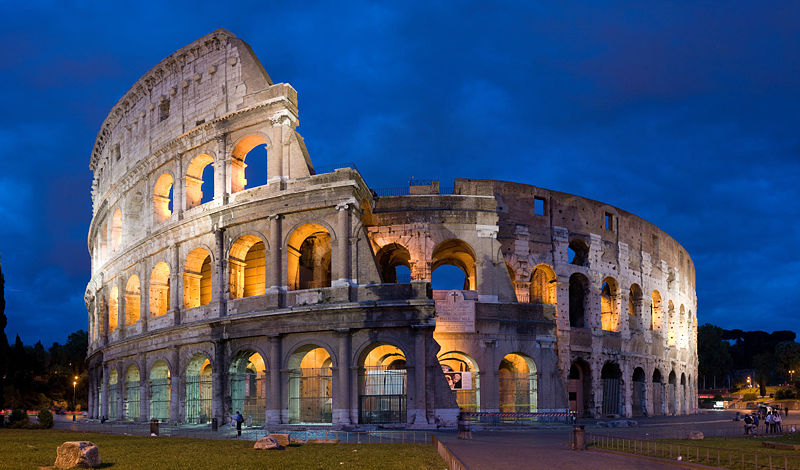 The Colosseum in Rome