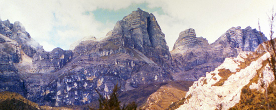 Carstensz Pyramid ( Puncak Jaya ) - highest mountain in Indonesia and Oceania / Australasia